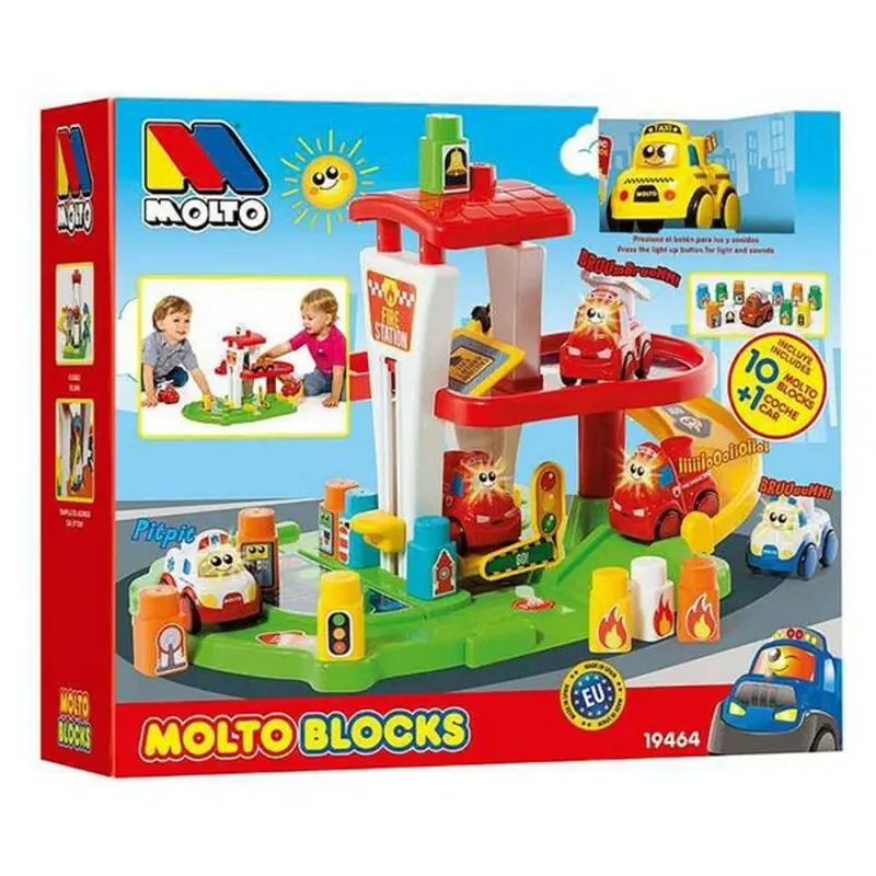 Moltó Fire Station Playset – Interactive Emergency Rescue Toy 1