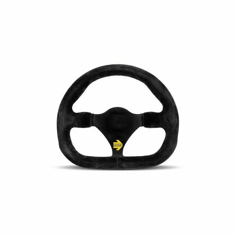Momo Mod.27 27Cm Racing Steering Wheel – Leather-Wrapped 1