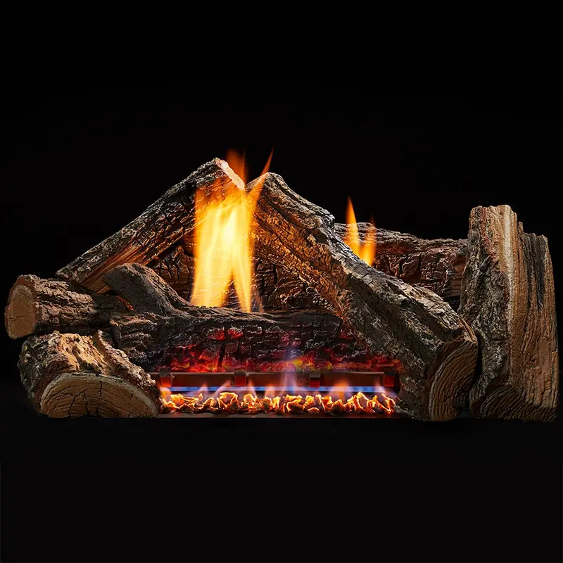 Monessen Ggmx Glow Getter Moxie Vent-Free Gas Log Assembly 1