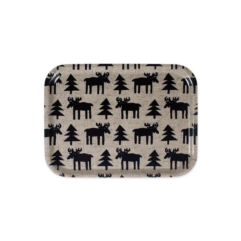 Moose-Shaped Small Serving Tray – Nordic Wildlife Tableware 1