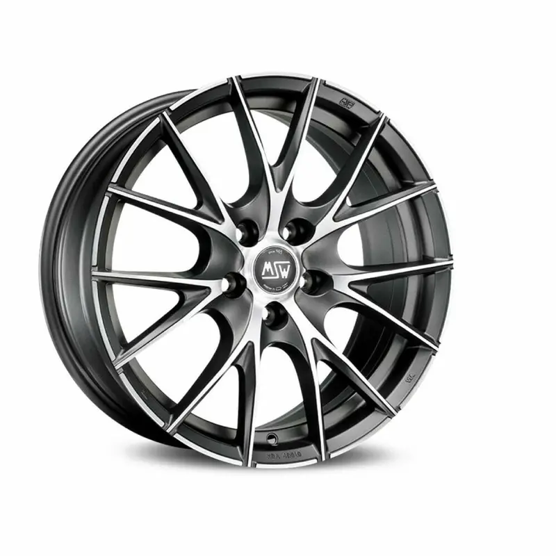 Msw Msw25 Alloy Wheel 19 Inch, 9Jx19 Et29, 5X112 Pcd, 72.3 Mm Center Bore 1