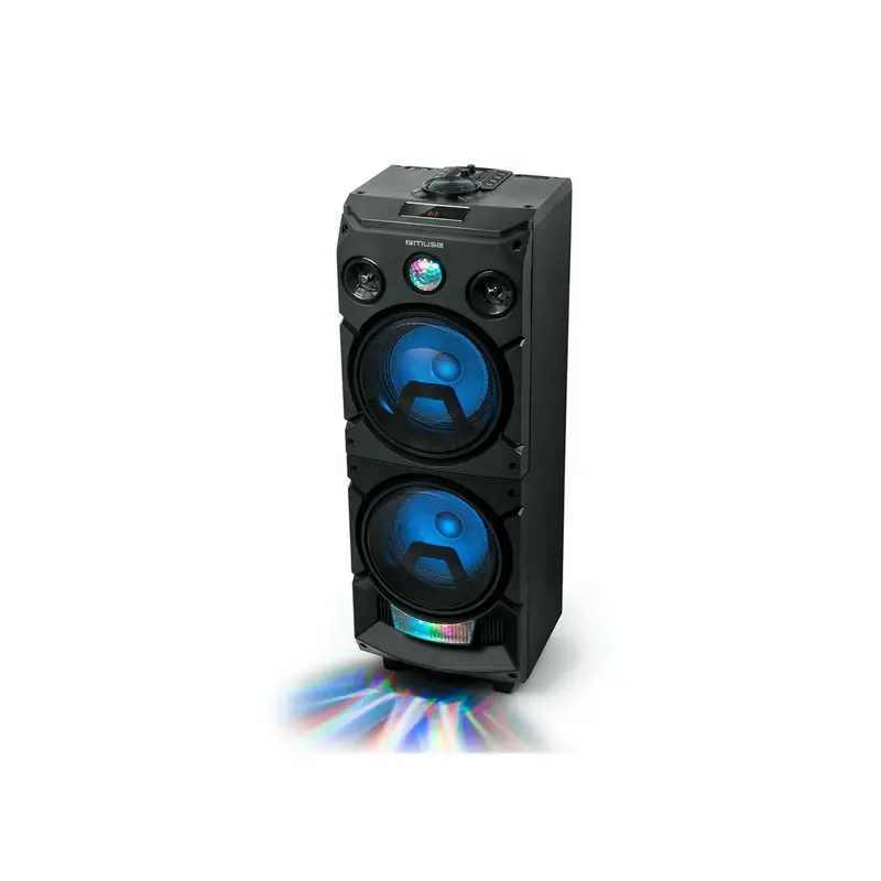 Muse M-1935 Dj Speaker System – Portable Bluetooth Audio, Black 1