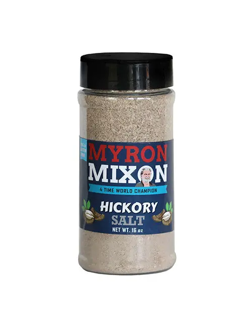 Myron Mixon Hickory Smoked Salt – Wood-Fired Finishing Salt 1