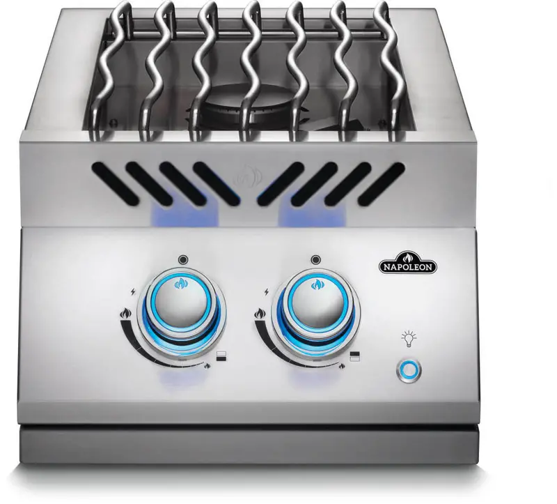 Napoleon 700 Series 12-Inch Inline Dual-Burner Side Grill 1
