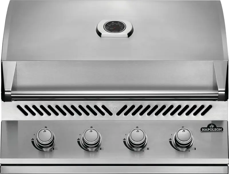 Napoleon Bi32 500 Series 32" Built-In Gas Grill With Stainless Steel Burners & Flame Tamers 1