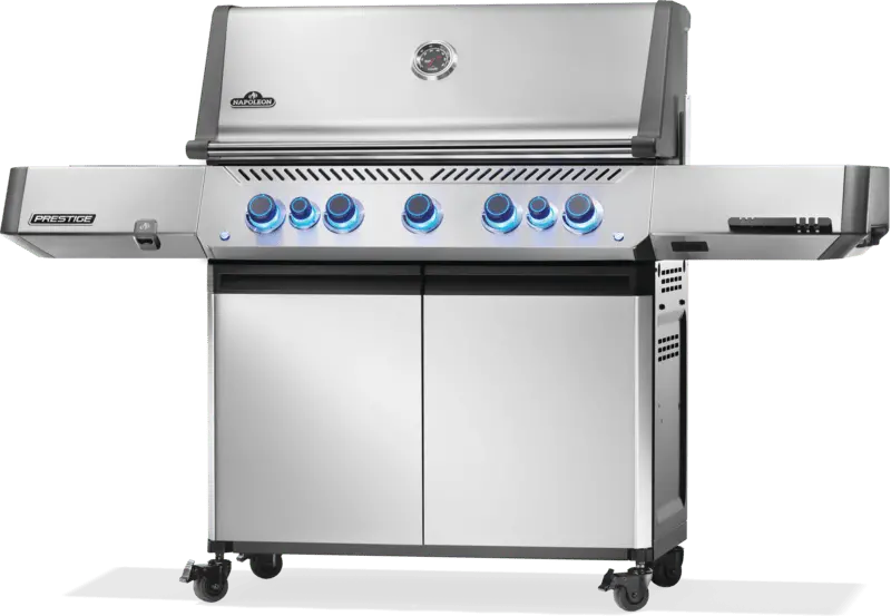 Napoleon Prestige 665 Natural Gas Grill With Dual Infrared Burners – Stainless Steel 1