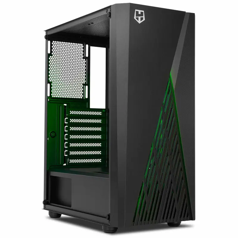 Nox Xtreme Hummer Frost Atx Mid-Tower Pc Case – Matte Black 1