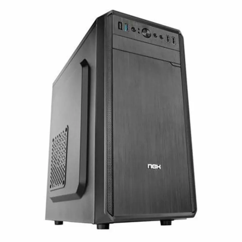 Nox-Xtreme Nxlite030 Micro-Atx / Mini-Itx Mid-Tower Pc Case – Minimalist Black 1
