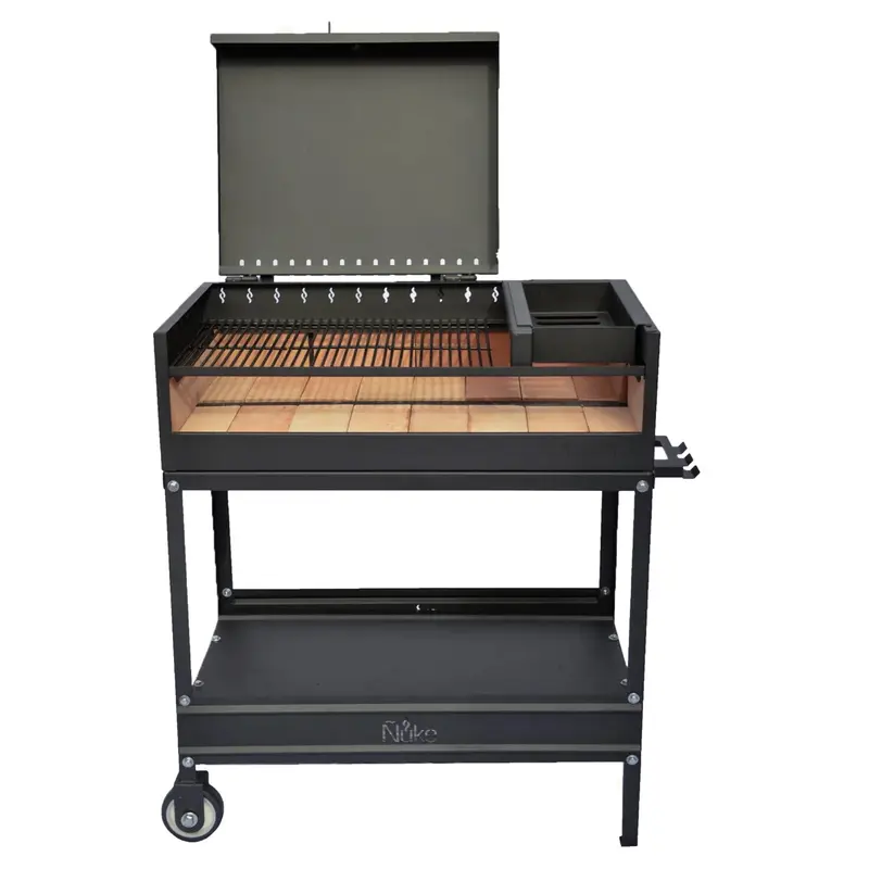 Nuke Alamo 100 Freestanding Argentine-Style Charcoal Grill 1
