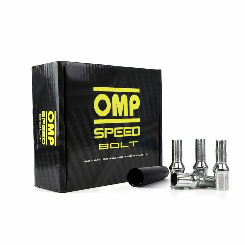 Omp 27Mm Silver Wheel Nuts – M12×1.25, 20-Count 1