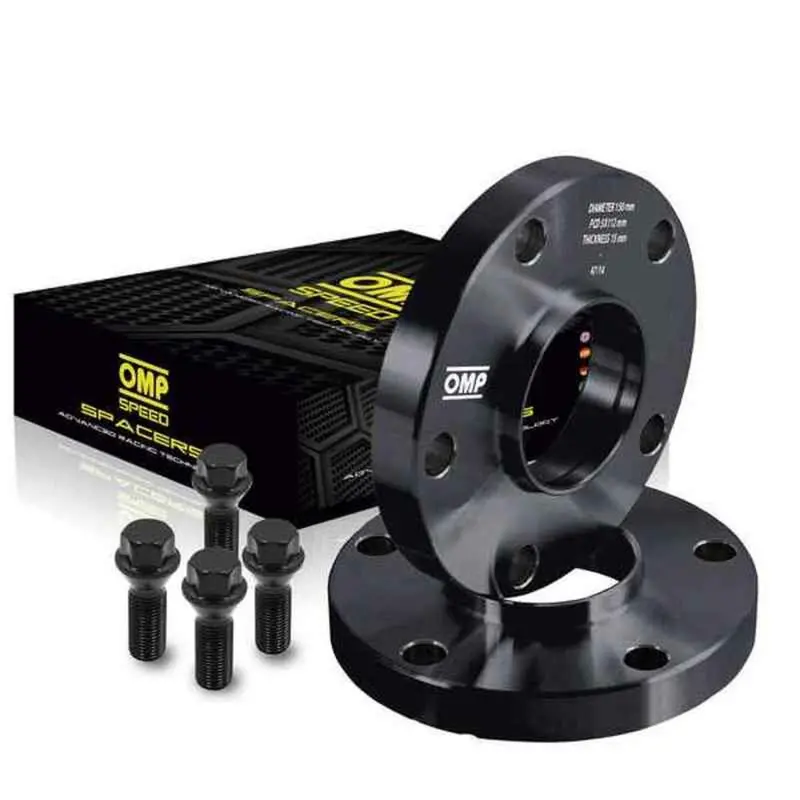 Omp Wheel Spacer Kit – 5×100 Pcd, 57.1 Mm Hub Bore, M14×1.5 Thread, 15 Mm Thickness 1