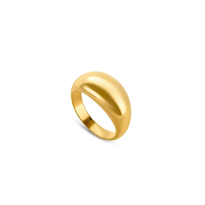 One Jewels Golden Ladies' Ring – Ojcr02D-6, Size 6 1