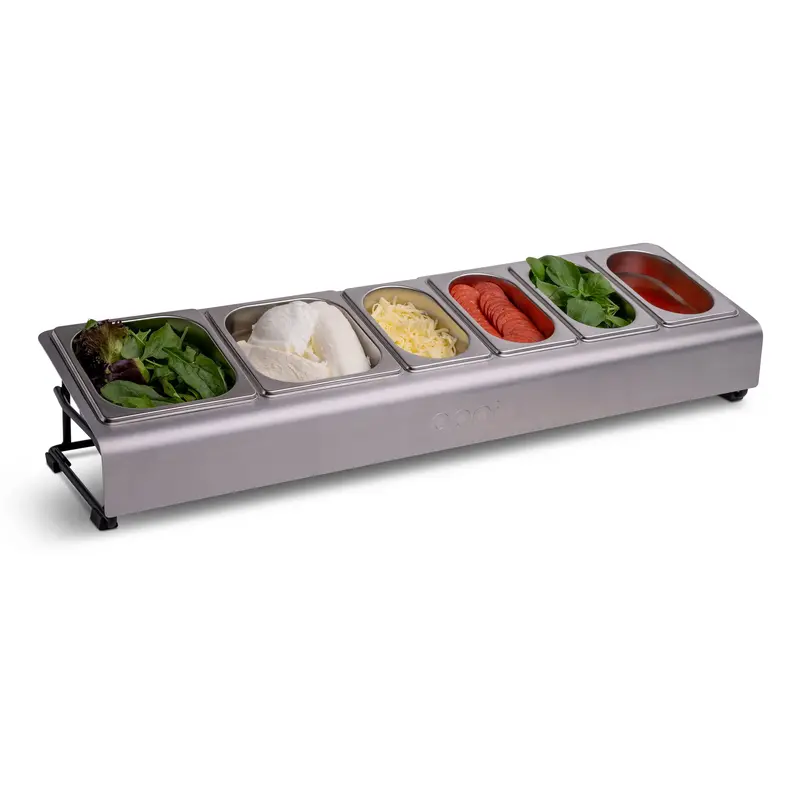 Ooni Pizza Topping Station – Organized Ingredient Prep Tray 1
