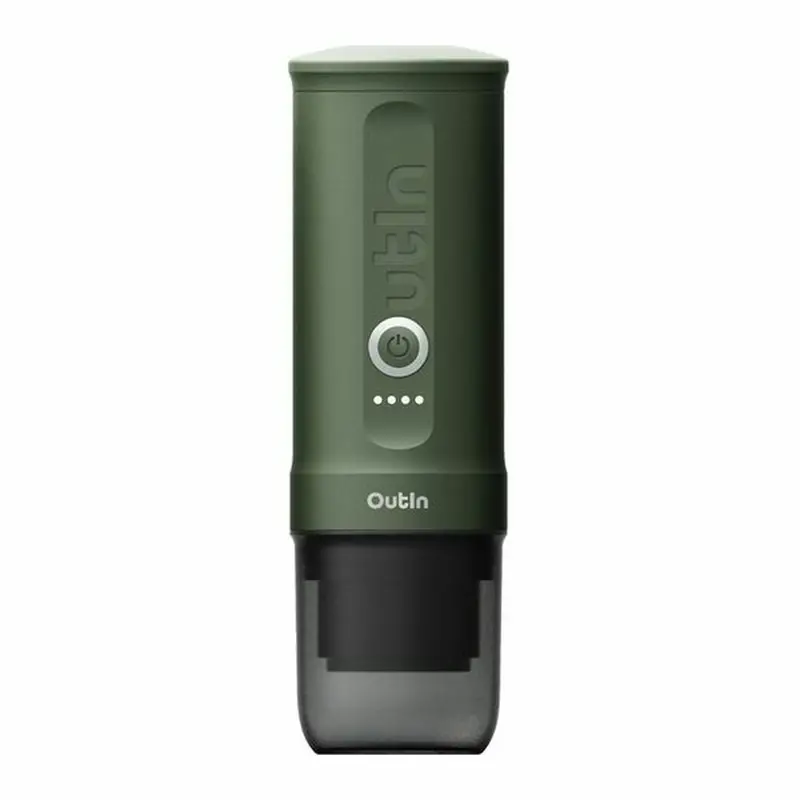 Outin Espresso Machine – Nespresso-Compatible, Green Finish 1