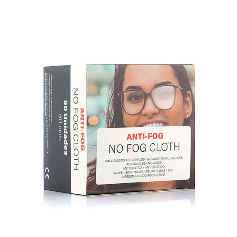 Pack Of 50 Anti-Fog Lens Wipes For Eyeglasses And Sunglasses 1
