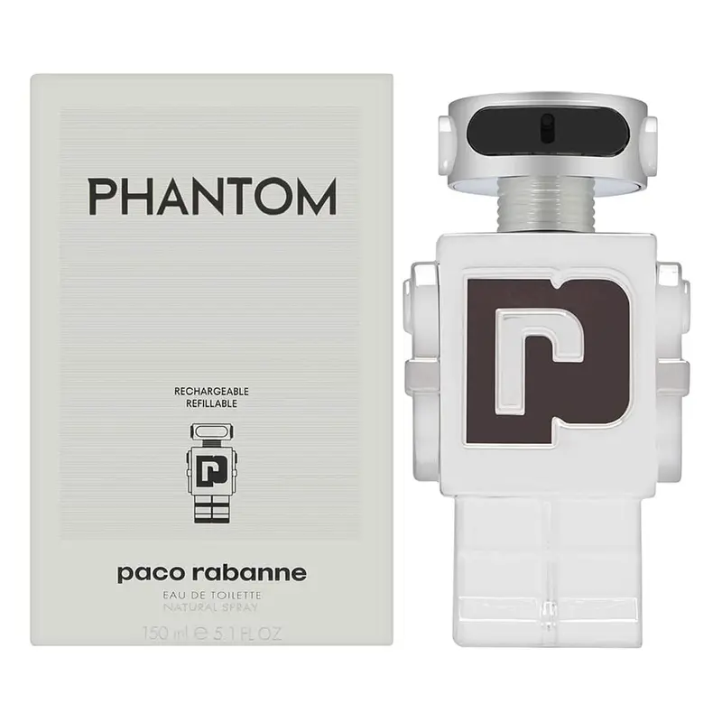 Paco Rabanne Phantom Edt – Bold Aromatic-Fougère Men’S Perfume, 150Ml Bottle 1