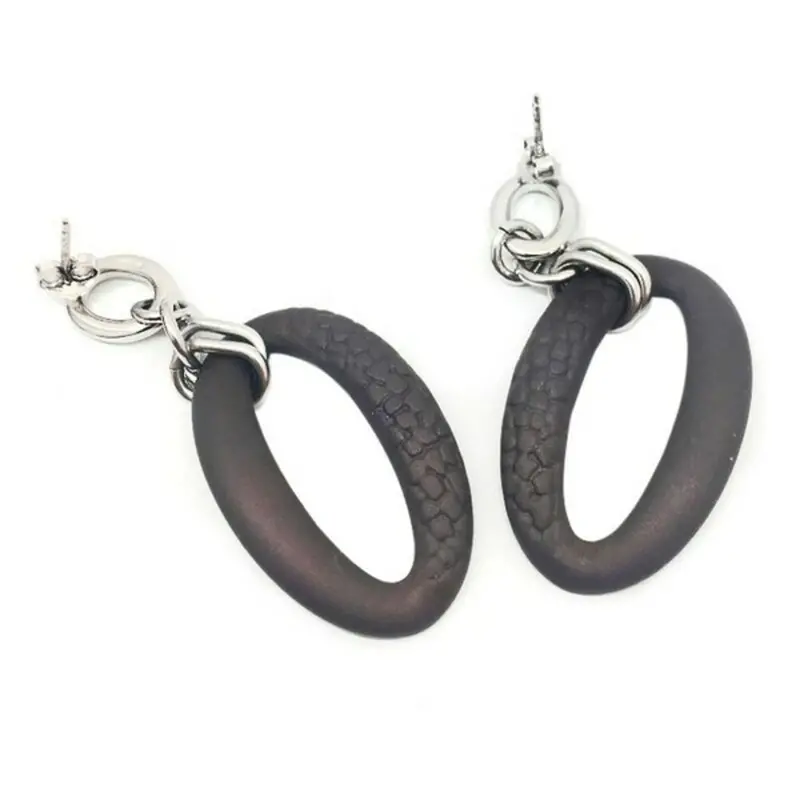 Panarea Or1M Women'S Minimalist Earrings – 5 Cm Drop 1