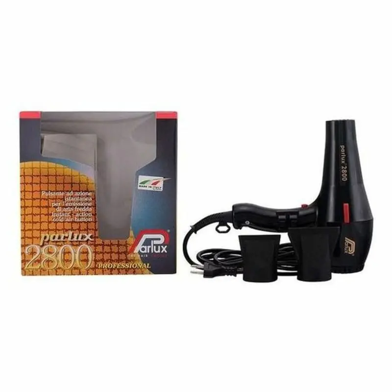 Parlux 2800 Professional Hair Dryer – Lightweight, High-Performance, Black 1