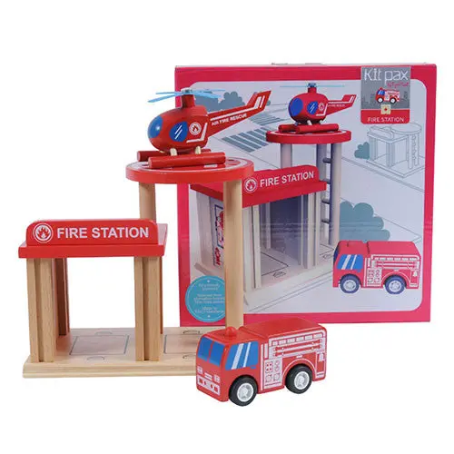 Pax Fire Station Building Kit – Modular Box Set 1
