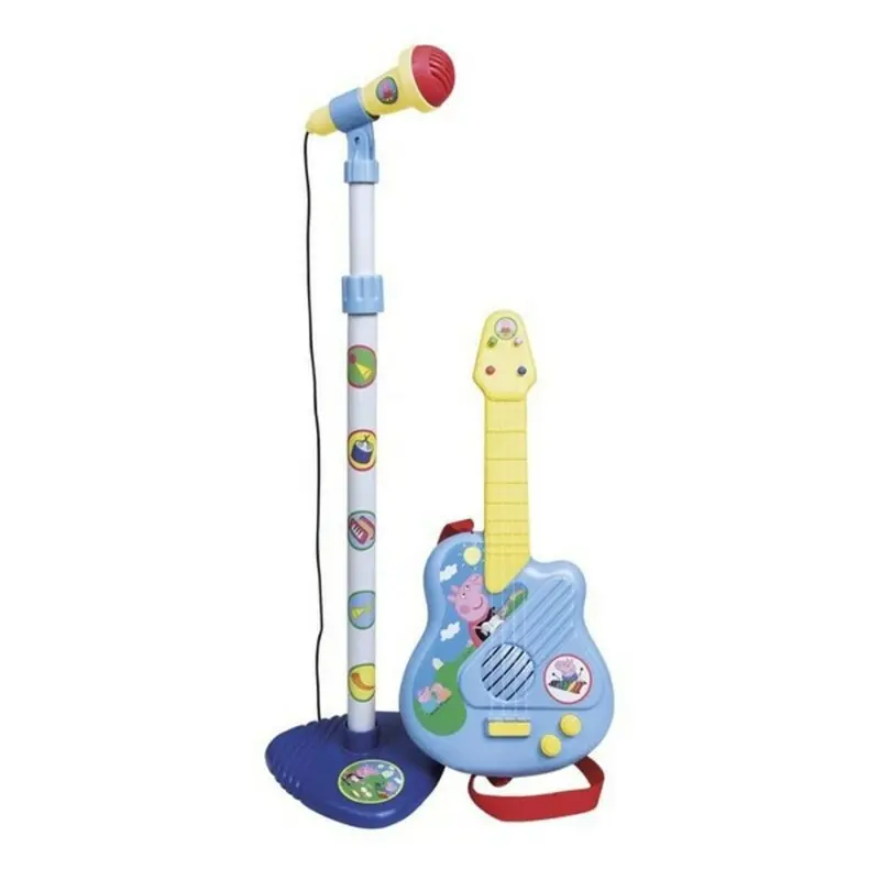 Peppa Pig Baby Guitar With Microphone Set 1