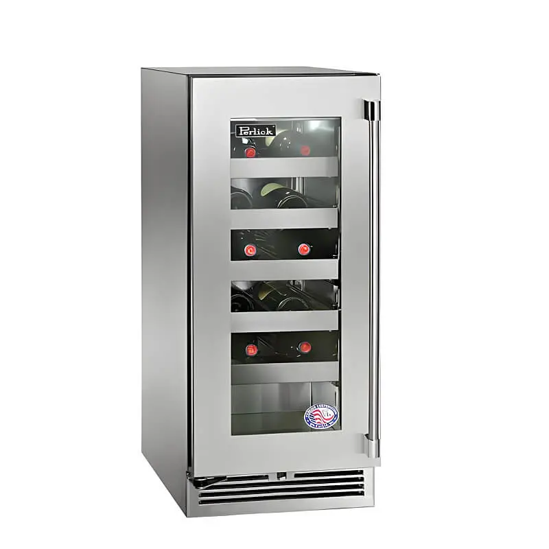 Perlick 15-Inch Glass Door Outdoor Wine Reserve 2