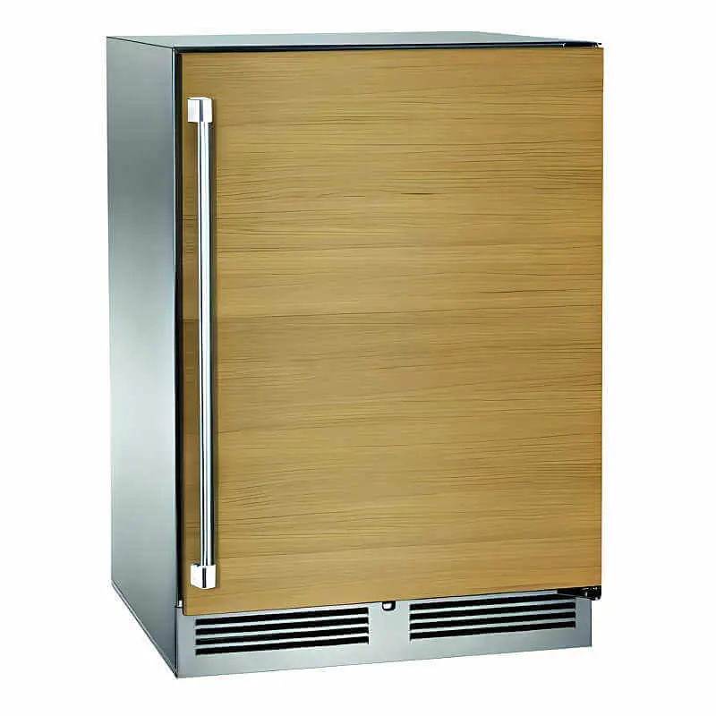 Perlick 24-Inch Panel-Ready Outdoor Freezer With Lock 2