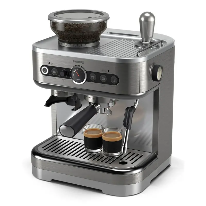 Philips Psa3218/01 Superautomatic Coffee Maker – Black & Steel, 1350 W, 15 Bar, 2.3 L Capacity 1