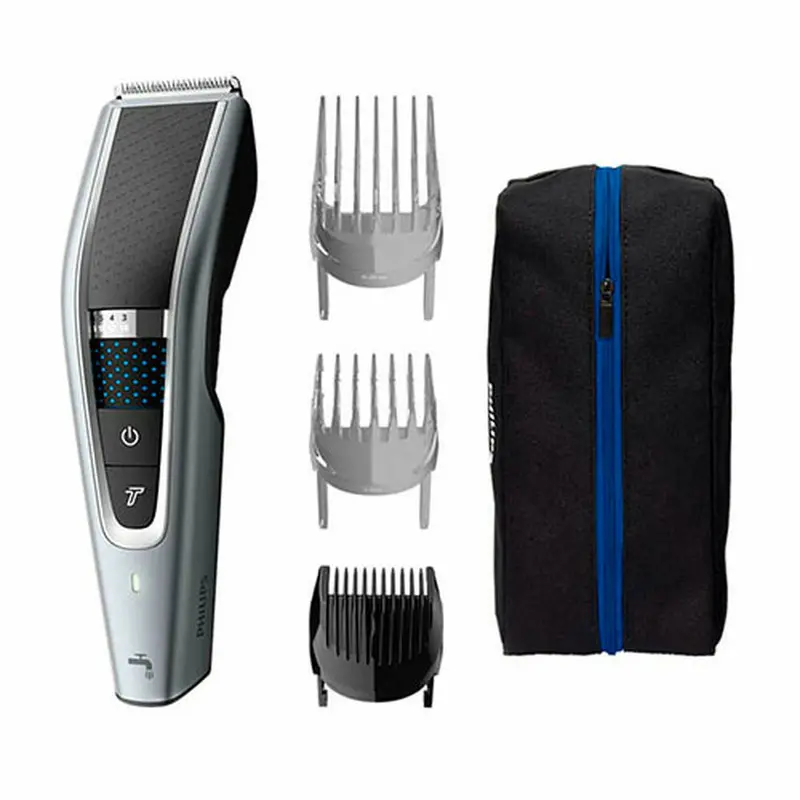Philips Series 5000 Cordless Hair Clippers – Self-Sharpening Blades, 100 Min Runtime 1