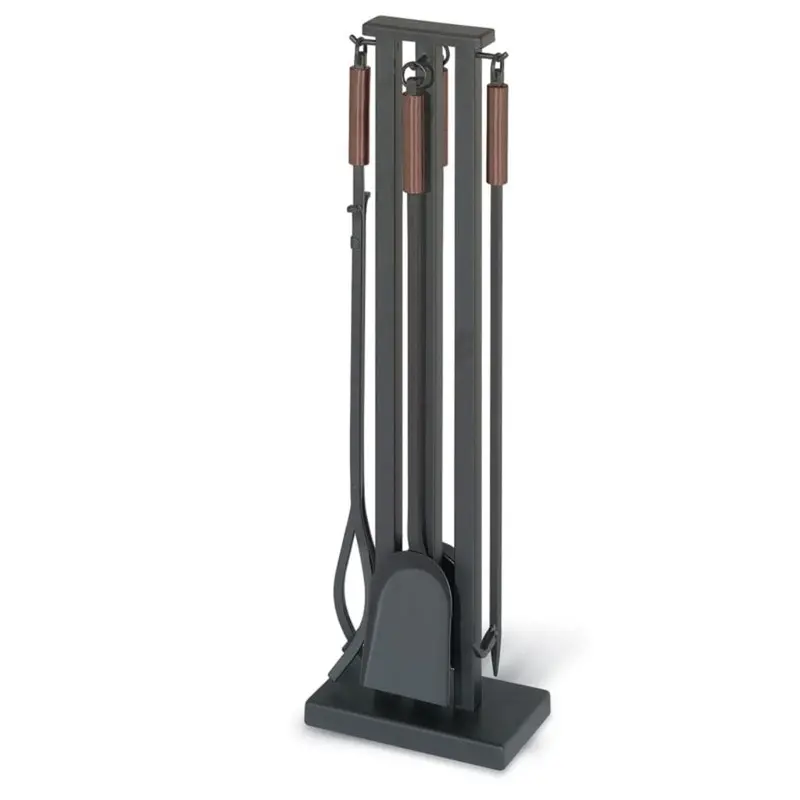 Pilgrim 32" Four-Piece Contemporary Tool Set Featuring Burnished Bronze Handles 1