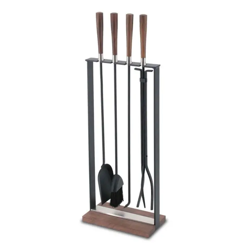 Pilgrim 35" Hampton Walnut Handle Tool Set – Soft Nickel Finish 1