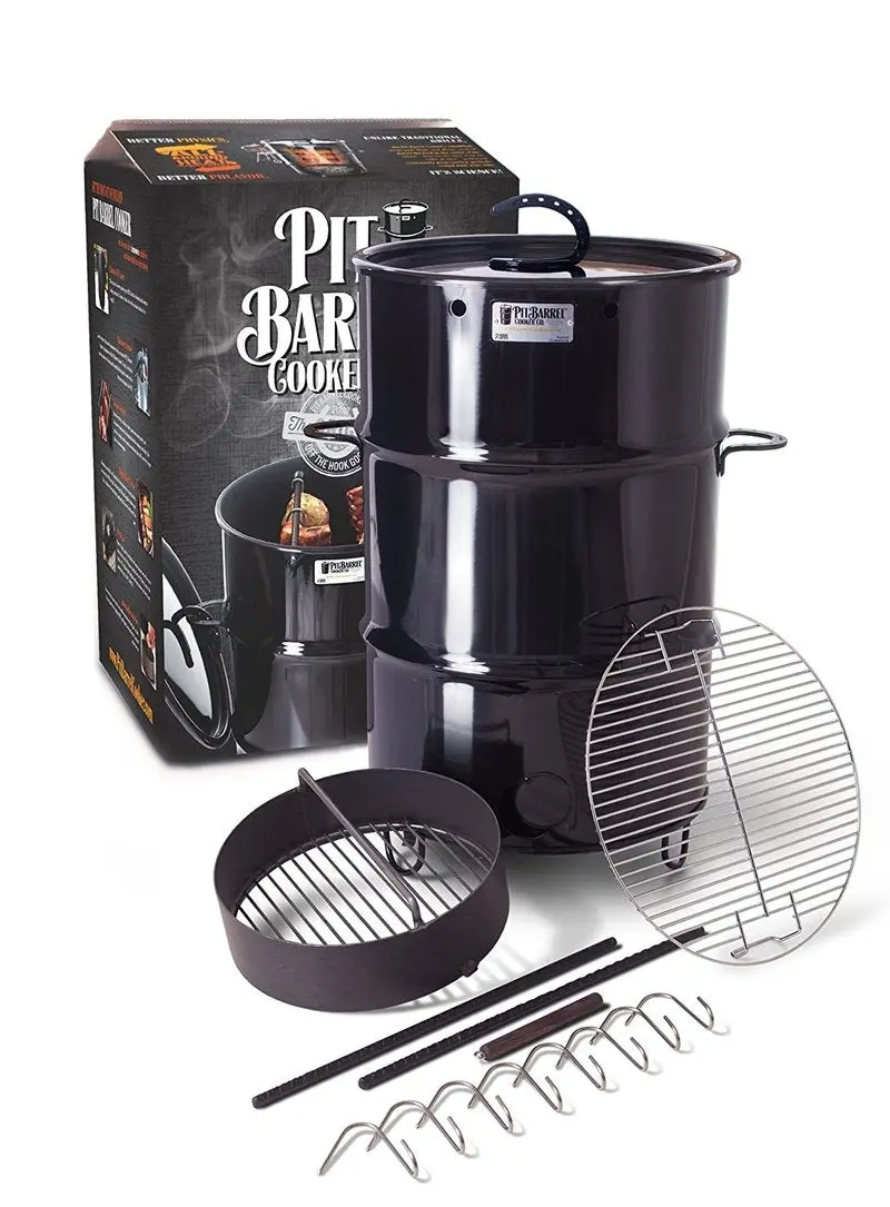 Pit Barrel Cooker – 18-Inch Diameter Offset Drum Smoker 1