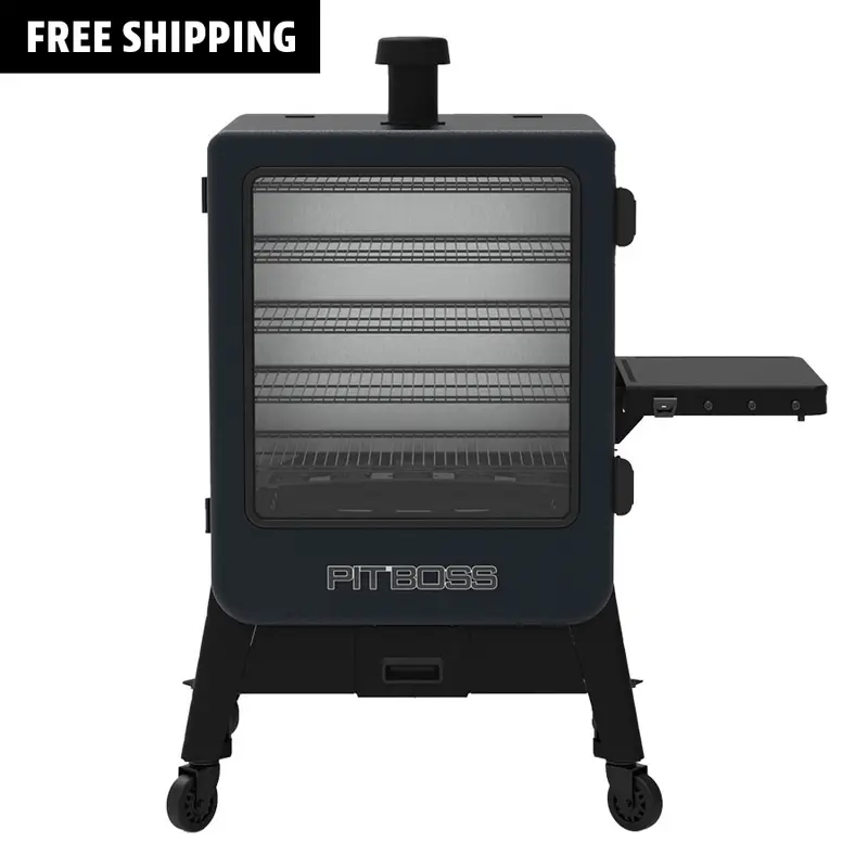 Pit Boss Navigator 6-Series Vertical Pellet Smoker With Digital Control 1