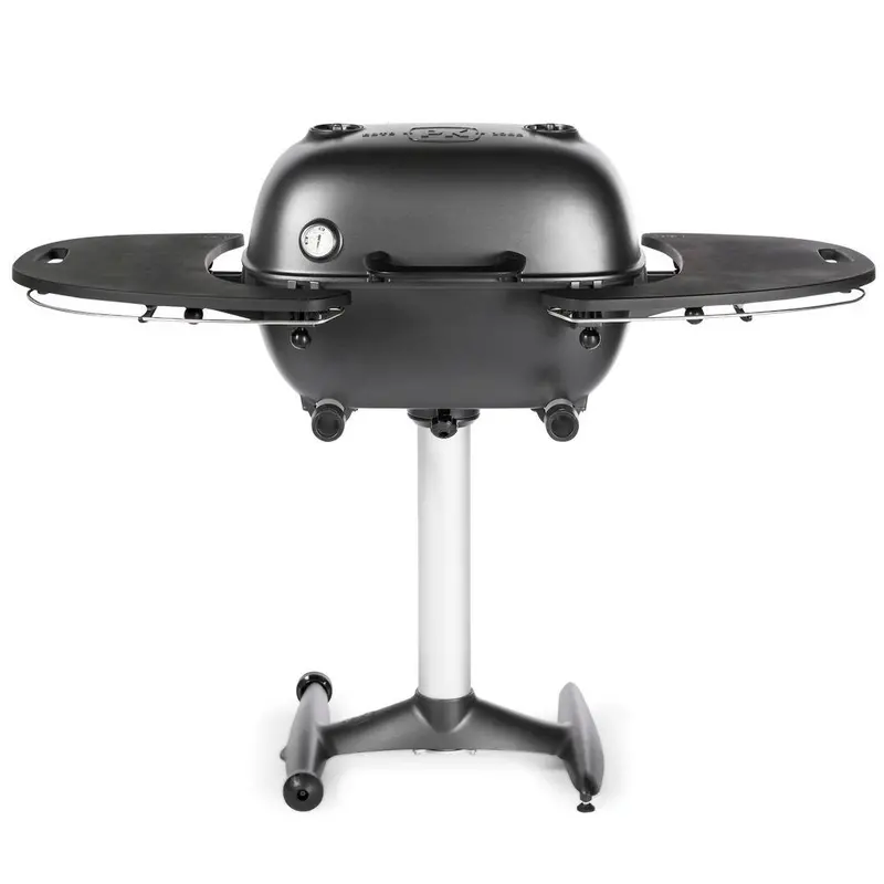 Pk360 Graphite-Colored Grill With Black Shelves 1