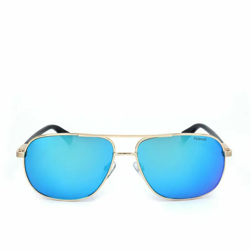 Polaroid Pld2074S-X Men'S Sunglasses – Golden Frame, 54Mm Lens (60Mm Total Width) 1