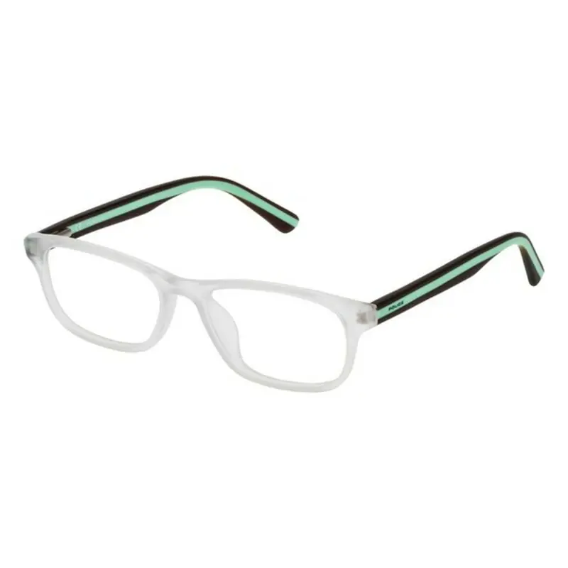 Police Children’S Eyewear Frame – Transparent Style, 49Mm Lens Width 1