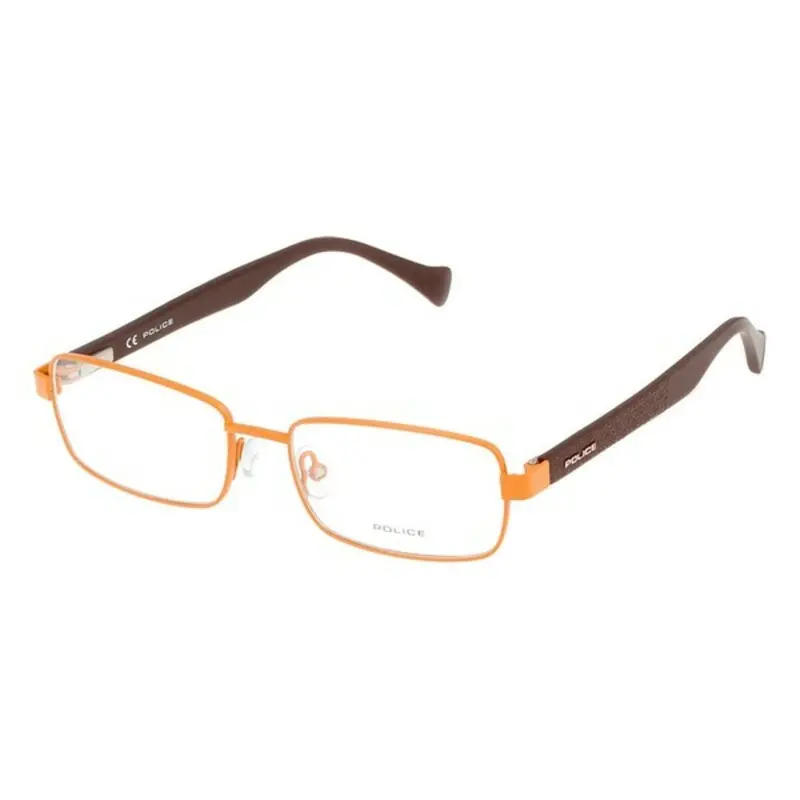 Police Children'S Glasses – Warm Brown Frame, 51 Mm 1
