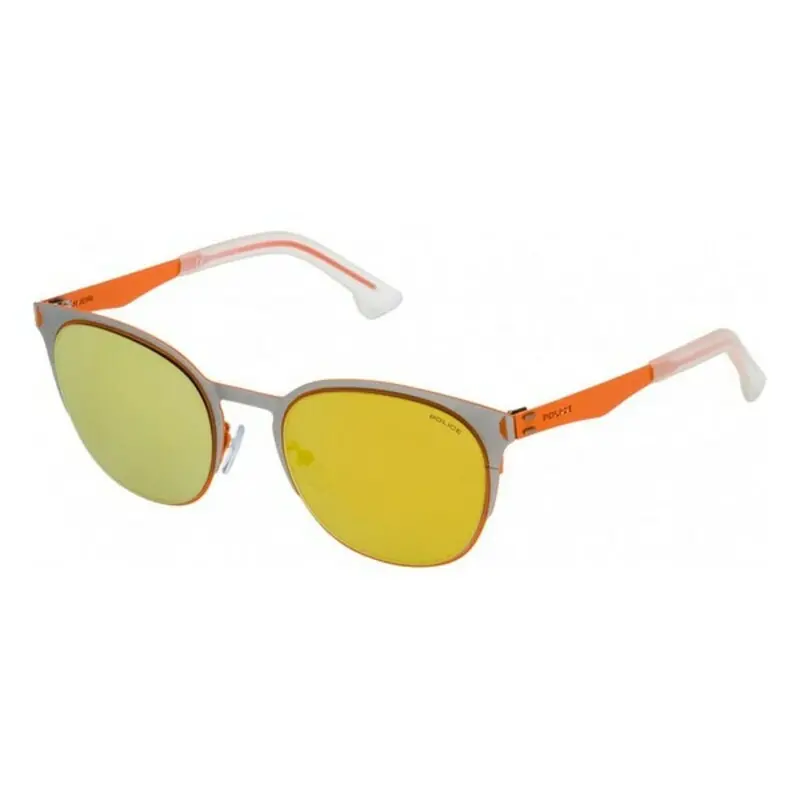 Police Unisex Square Sunglasses – 52 Mm Lens Width 1