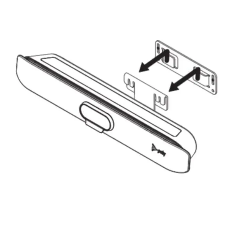 Poly Projector Ceiling Mount 875L6Aa – Adjustable Universal Bracket 1
