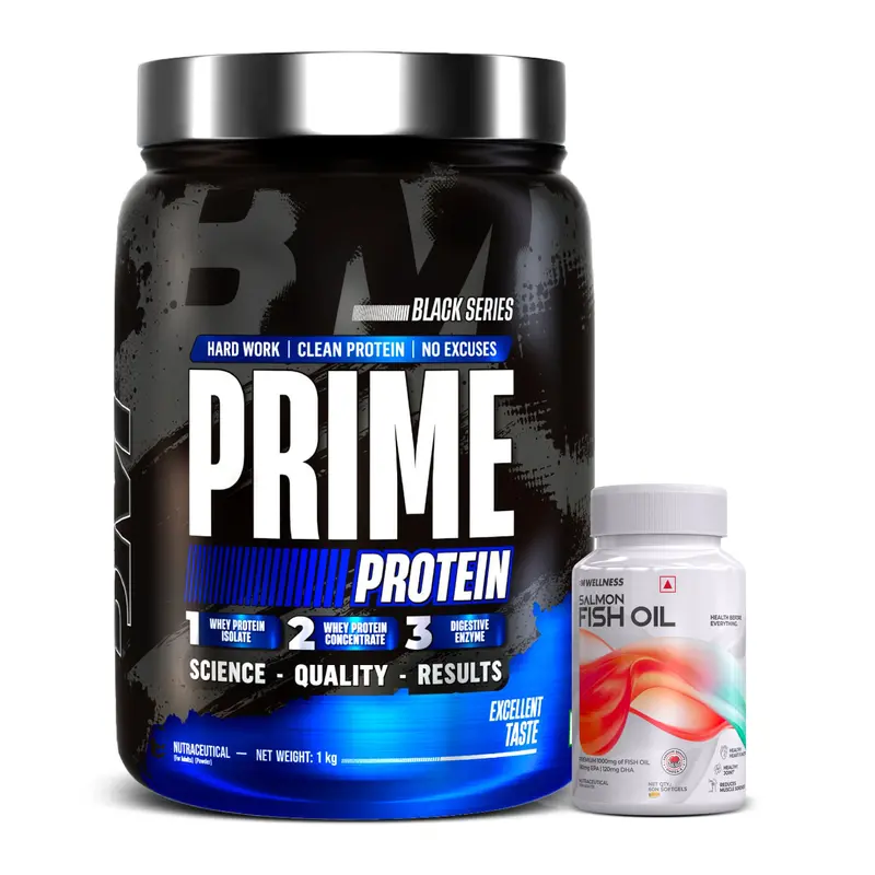 Prime Protein Powder Combined With Omega-3 Fish Oil For Joint And Heart Health 1