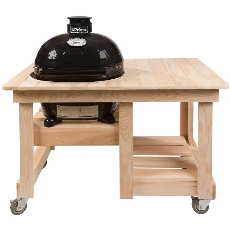 Primo Cypress Outdoor Countertop Table For Grills And Accessories 1