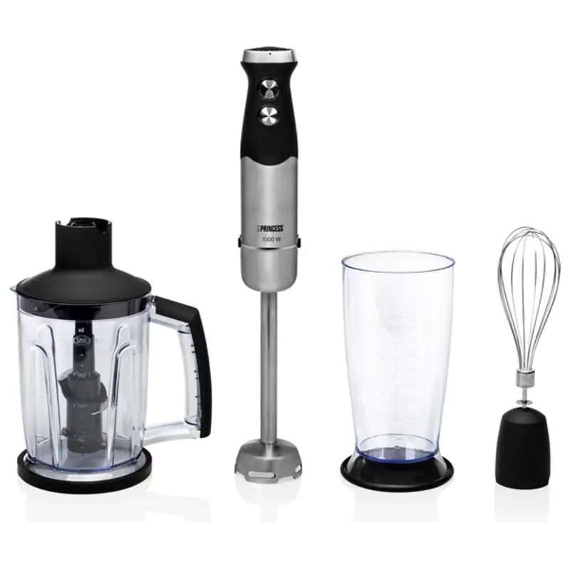 Princess Handheld Blender – 1000W, Ergonomic Black Design, Model 01.221221.01.001 1