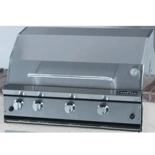 Profire Pf36R-N: 36-Inch Built-In Natural Gas Grill With Integrated Rotisserie 1