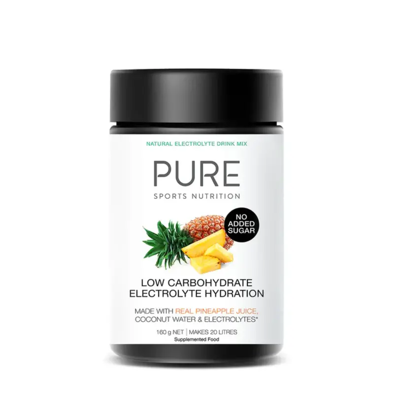 Pure Sports Pineapple Electrolyte Hydration Powder – 160G 1
