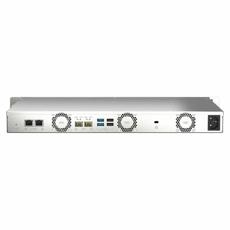 Qnap Ts-435Xeu-4G 4-Bay Nas – Black/Grey Enclosure With 4Gb Ram 1
