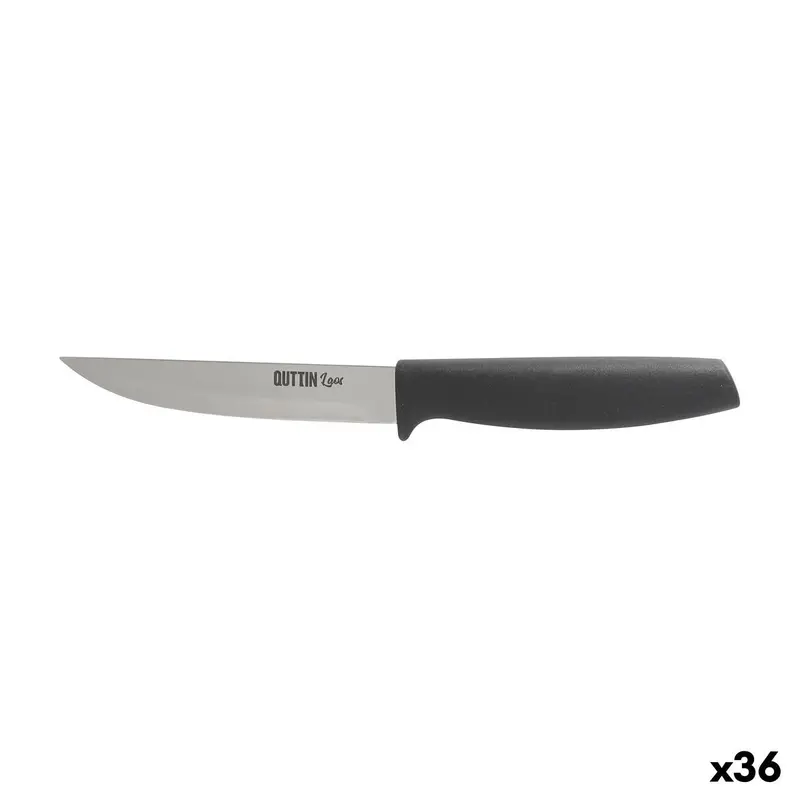 Quttin Laos All-Purpose Kitchen Knife – 11 Cm, Black & Silver – Pack Of 36 1