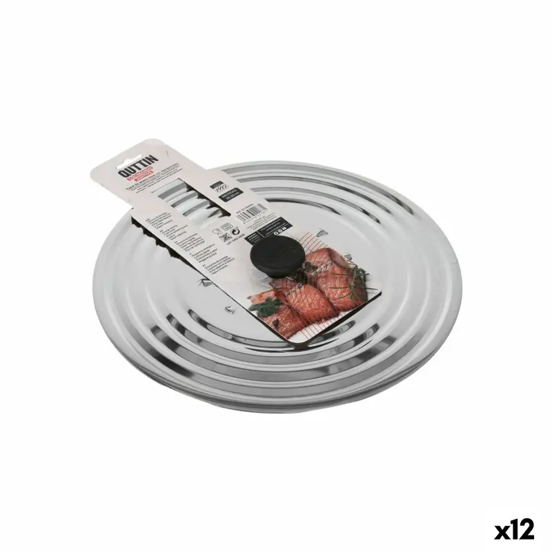Quttin Stainless Steel Frying Pan Lid – Universal Fit, Single Unit 1