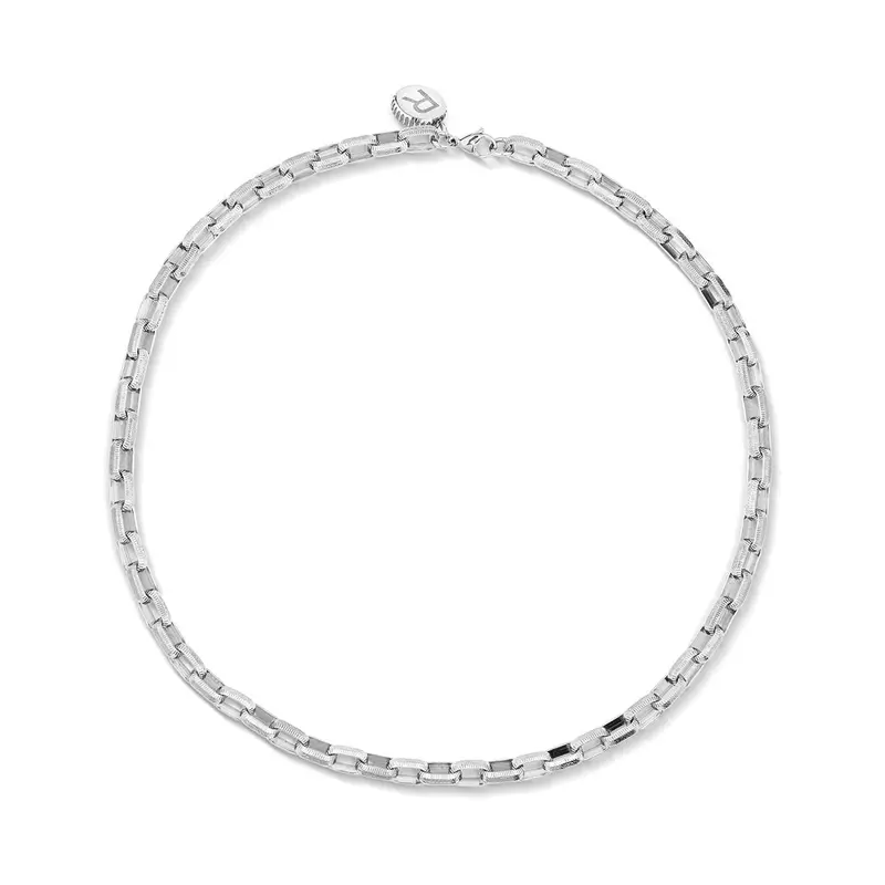 Radiant Rh000350 Sterling Silver Pendant Necklace For Men 1