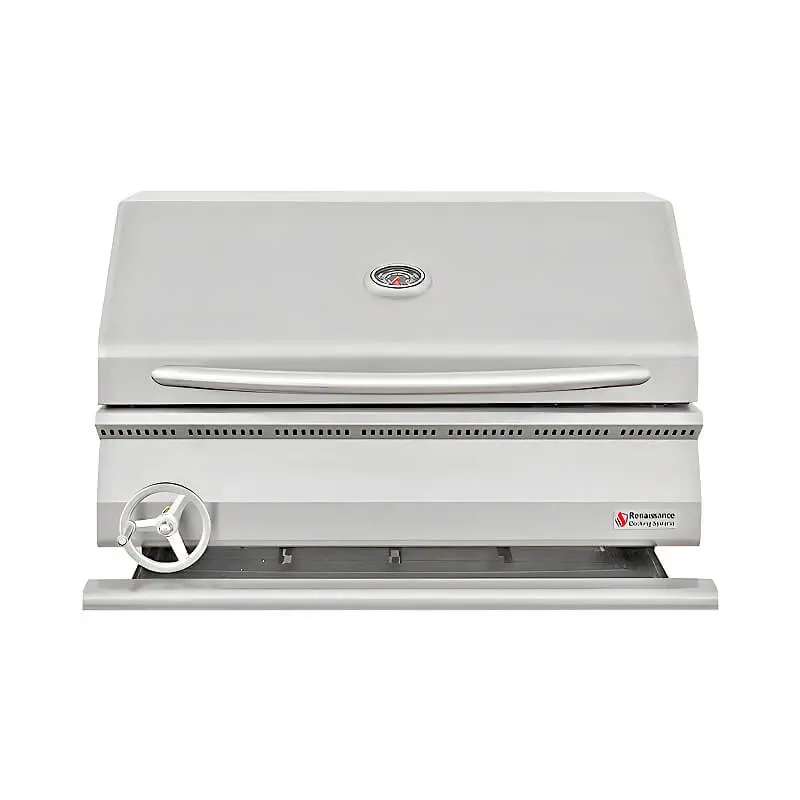 Rcs Premier 32-Inch Stainless Steel Built-In Charcoal Grill – Rjcc32A 1
