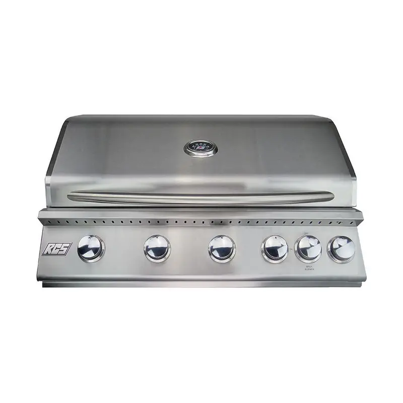 Rcs Rjc40 Np 40-Inch Premier Series Built-In Natural Gas Grill With Rear Infrared Burner 1
