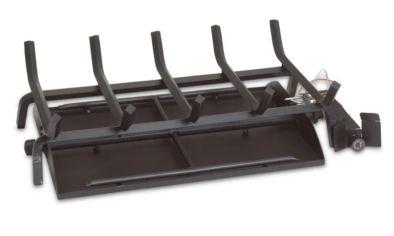 Real Fyre G45 See-Through Vented Gas Burner Featuring Triple T Ember Bed 1